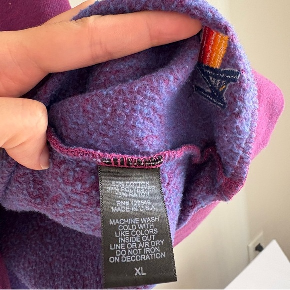 Aviator Nation Bolt Fade Sweatshirt Purple Orange
Size XL - Picture 8 of 8